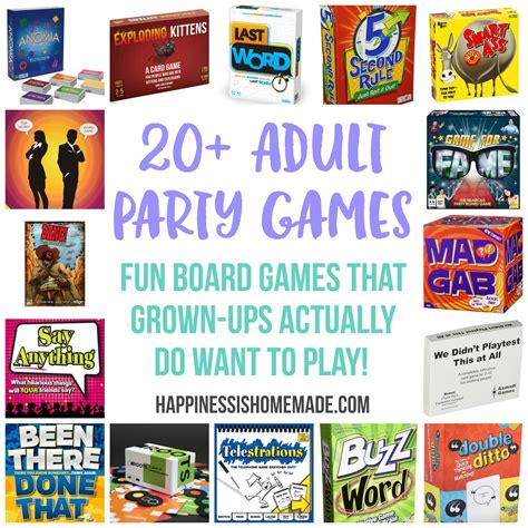 best board party games for adults